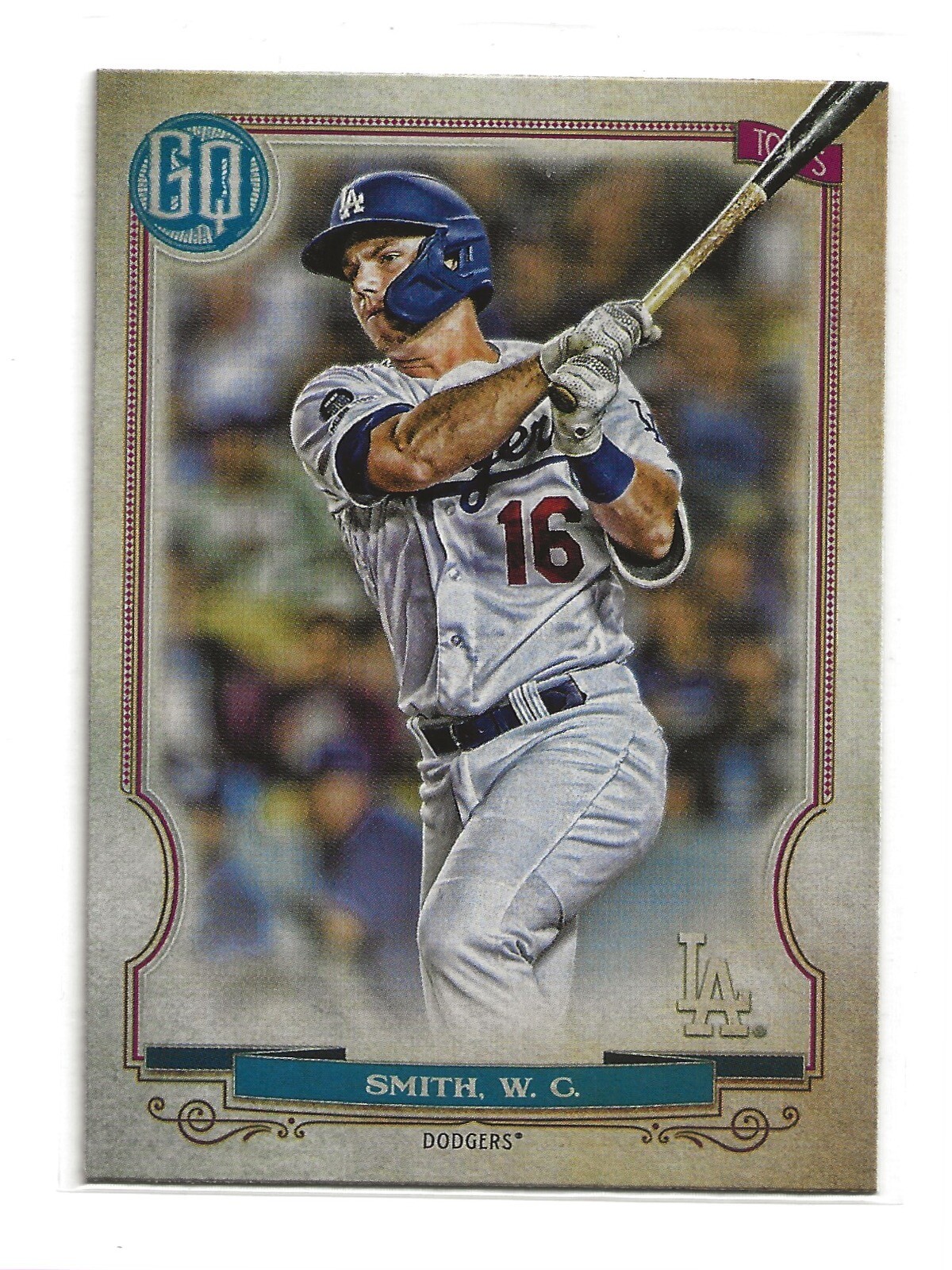 WILL SMITH 2020 Topps Gypsy Queen Base Card Los Angeles Dodgers (#219)