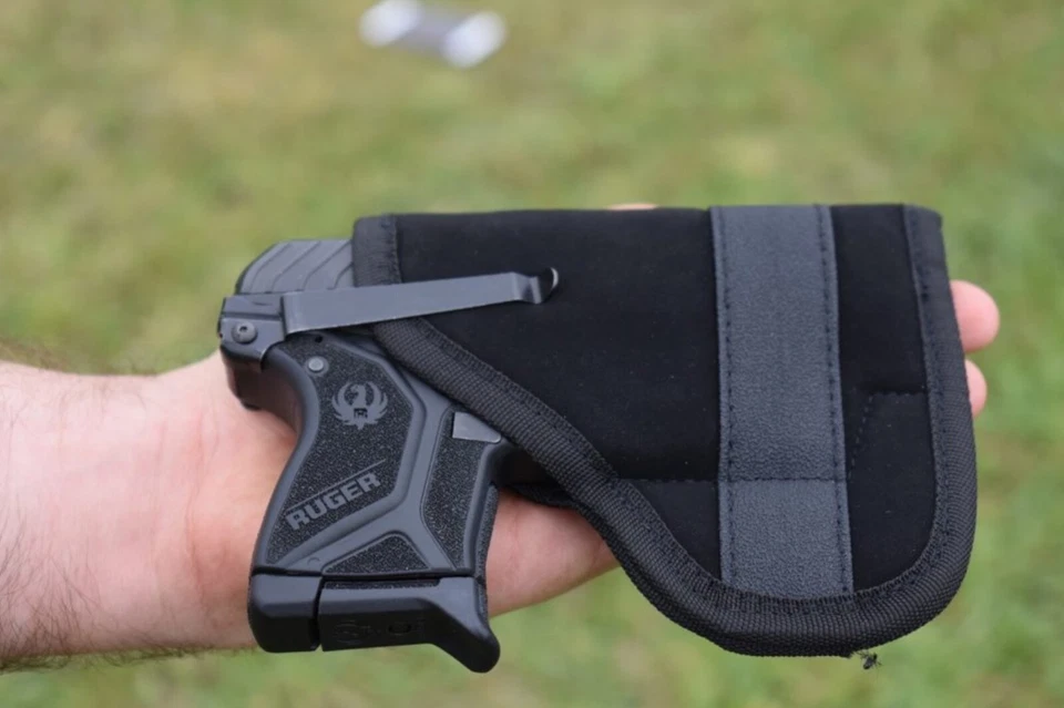 Clipdraw for Ruger LCP2 380 22 Belt Clip Conceal Carry Black LCP2-B Waistband - Image 2 of 4