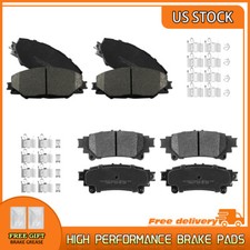 Front And Rear Ceramic Brake Pads Set For 2016-2020 Toyota Mirai