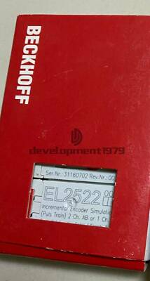 EL2522 Ein Neu Beckhoff  PLC Module EL2522