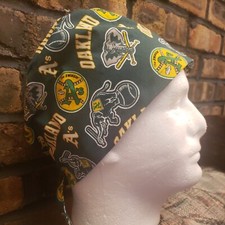 OAKLAND A's.  Athletics SURGICAL SCRUB CAP
