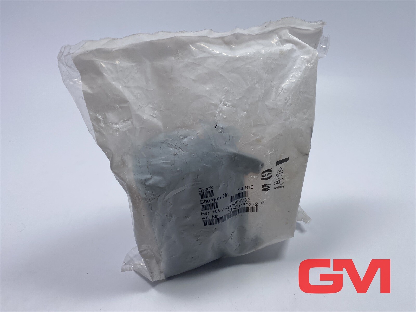 Harting Socket Housing Han 16B-asg2-QB-M32 Socket Hood 19300160272 2xM32