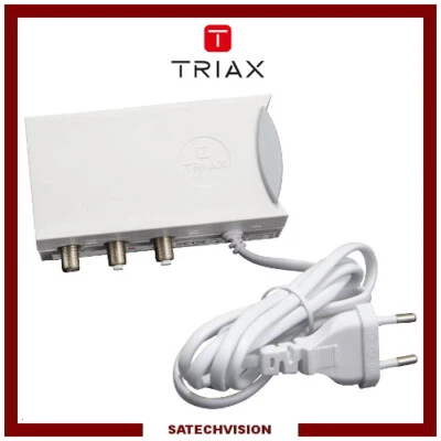 Alimentation pour Préamplificateur Triax IFP 124 - 24 V 200 mA, 2 Sorties TV