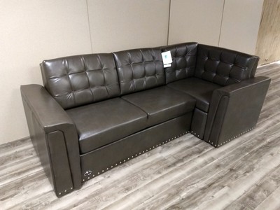 RV Flexsteel L-Shaped Sofa/Couch with Jack knife Sleeper ...