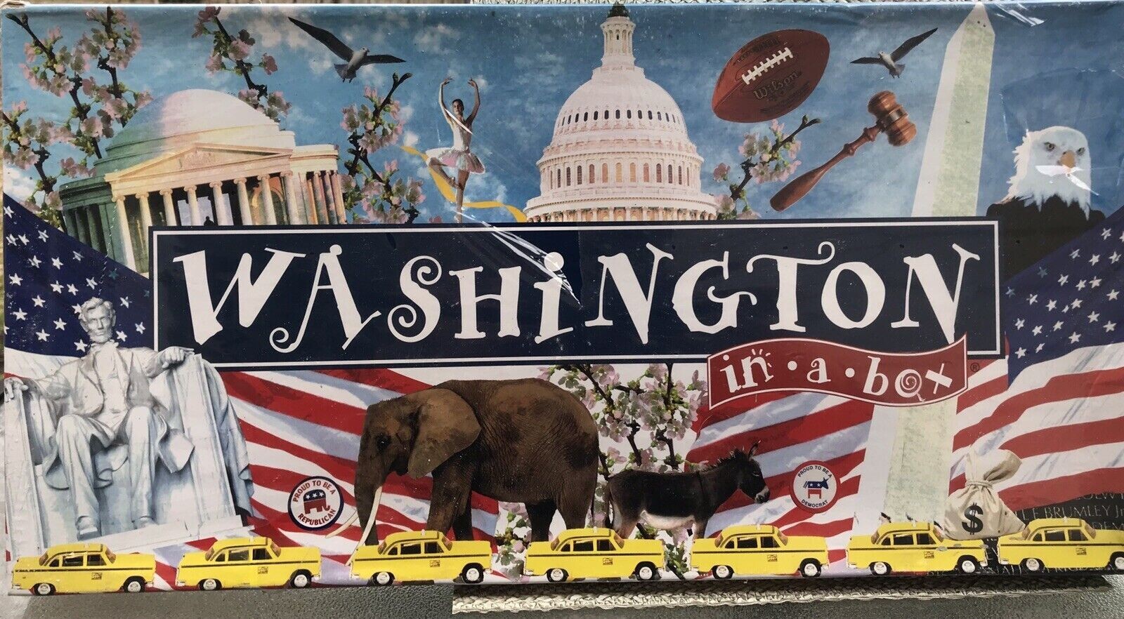 Washingtonopoly Board Game Washington Dcopoly Monopoly Late for The