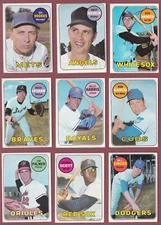 1969 Topps Baseball (513-588) * You Pick * Conditions Listed