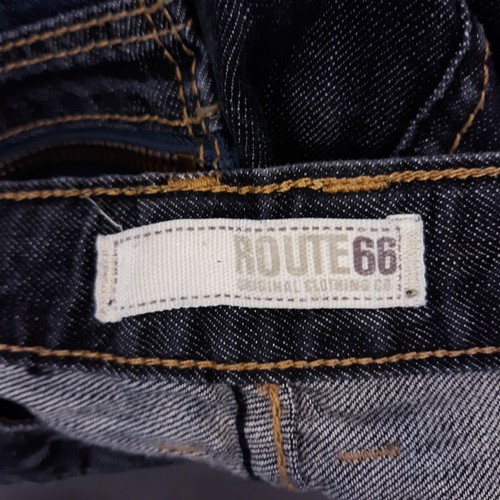 Route 66 womens size 12 Dark Blue Denim Jeans mid rise Skinny pants - Picture 2 of 9