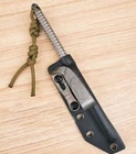 Solid Titanium Alloy Tea Knife EDC Tool   K Sheath Crowbar Multi Tools