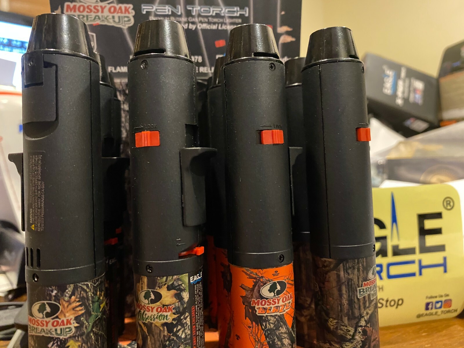 Eagle Mossy Oak Pen Torch Premium Butane