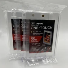 Ultra Pro One-Touch Magnetic Card Holder 35pt Point MINI CARD - Lot of 3