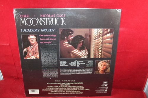 Laserdisc B * Moonstruck * Cher Nicolas Cage Olympia Dukakis - Picture 2 of 2