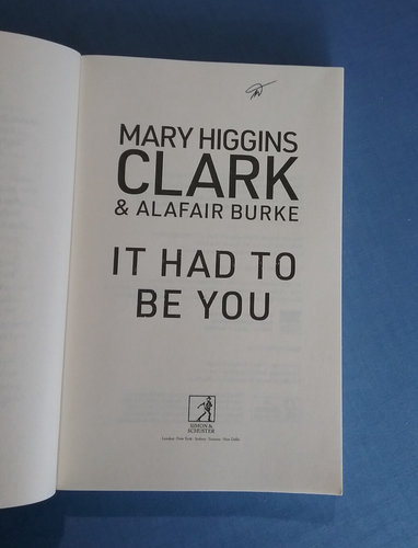 It Had to Be You by Mary Higgins-Clark - 2024 paperback THRILLER book (23cm) - Picture 6 of 6