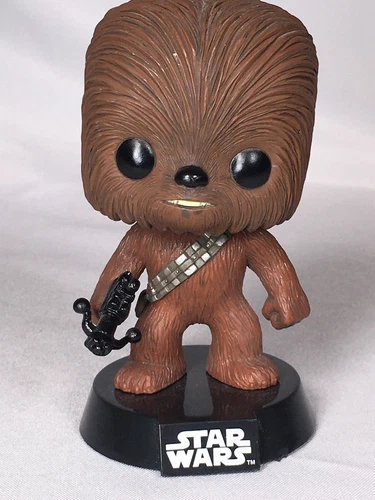 CHEWBACCA FUNKO POP! STAR WARS #06 VINYL FIGURE BOBBLEHEAD SERIES 1 VAULTED