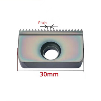 1pcs 30I 5.0ISO GR520 Internal thread Comb thread milling insert Machined steel