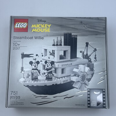 Lego Steamboat Willie 21317 Ideas Retired Set