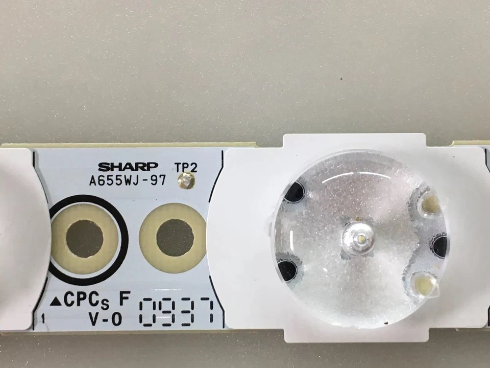 Barra Led Sharp A658WJ-97 e A655WJ-97 per Tv Sharp LC-32LE 600E - Immagine 3 di 3
