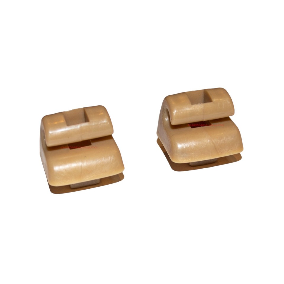 Pair Of Blue Sun Visor Clips For Mercedes W123 W124 W126 W140 W201 - Set Of 2 New Replacement Clips
