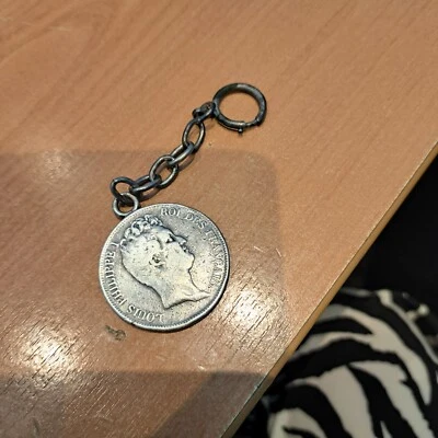 Pièce Louis Philippe 1er / 5 francs/ 1831 en argent, 3.5 cm de large - Photo 1/2