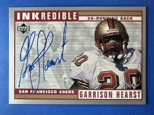 Garrison Hearst Signed San Francisco 49ers red Jersey (PSA COA) 2xPro Bowl R.B Garrison Hearst Signed San Francisco 49ers red Jersey (PSA COA) 2xPro Bowl R.B