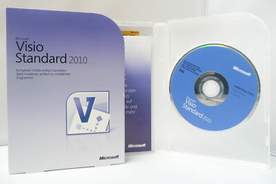 Microsoft Visio 2010 Standard - Vollversion - Deutsch - mit DVD -