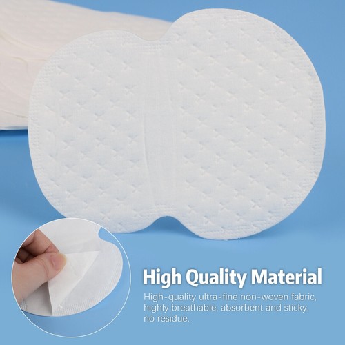 100 Pcs Underarm Armpit Sweat Pads Stickers Shield Guard Absorbing Disposable US - Picture 4 of 9
