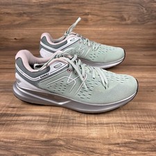 Karhu synchron ortix 2021 womens running shoes mesh sneakers green silver size 8
