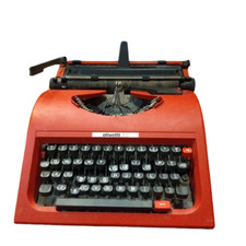 Olivetti Vintage Typewriter Retro Mechanical Japanese Showa Office Collectible thumbnail