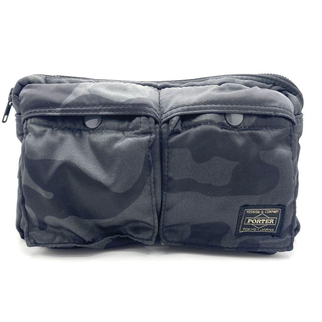 Yoshida PORTER TANKER 30th Anniversary Waist Bag S Black Yoshida PORTER TANKER 30th Anniversary Waist Bag S Black
