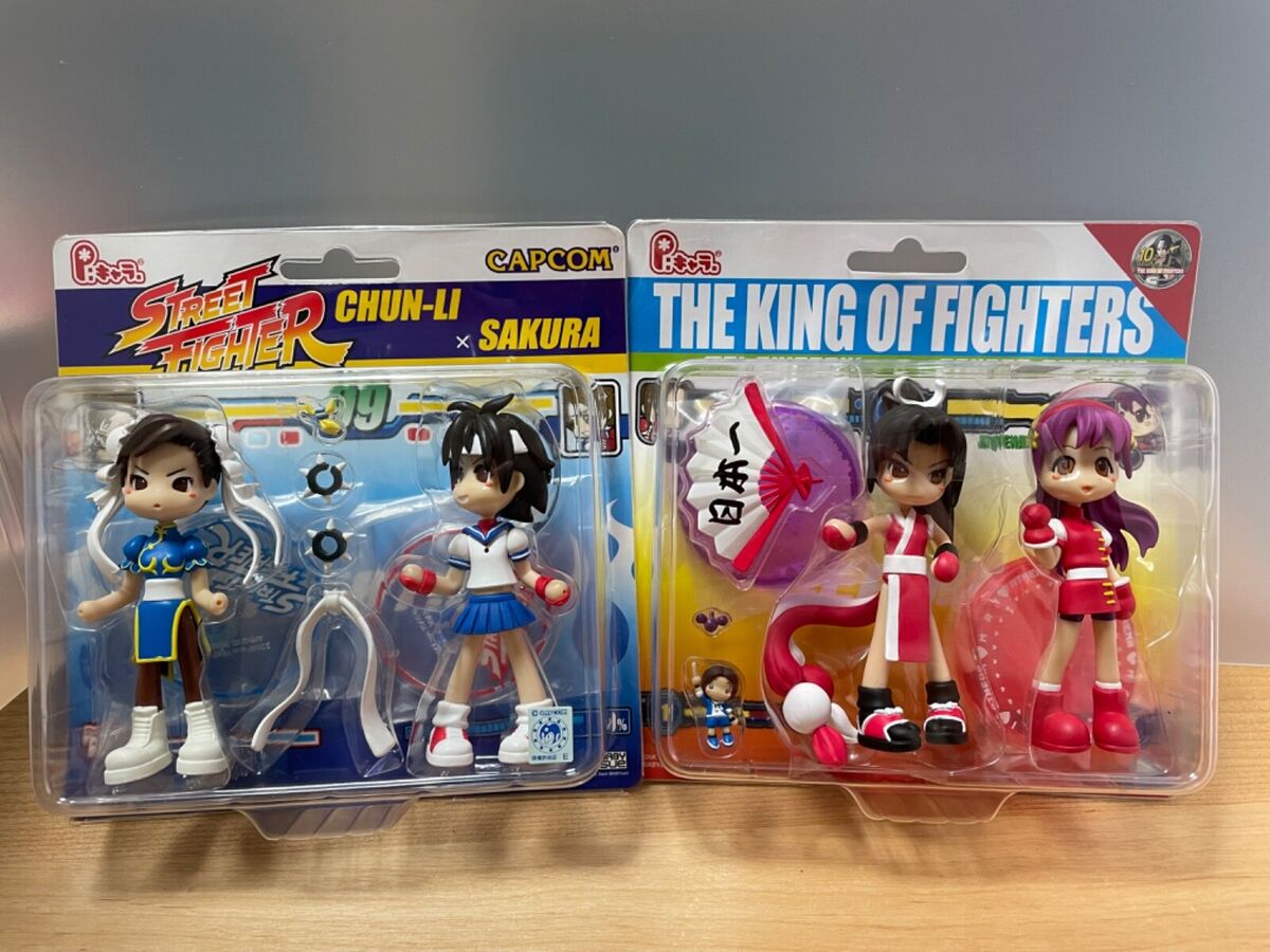 Pinky:st street CAPCOM Street Fighter The King of Fighters 2set figure game