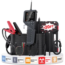 Truck PowerScan Circuit Analyzer Oscilloscope Fuel Injector & Battery Tester