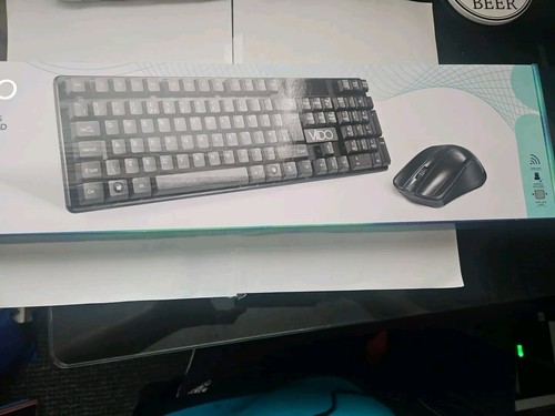 Vido Wireless keyboard & mouse set, new in box, includes wireless dongle - 第 1/2 張圖片