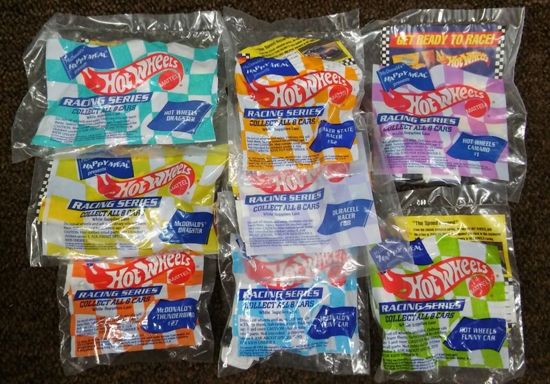 Vintage RARE McDonald’s 1993 Barbie and Hot Wheels Collection