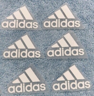 5,5 cm Adidas - Sport Logos Bügelbild - schwarz oder weiß