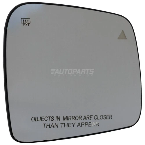 New Right Side Mirror Glass Heated With Bsd Fits 2011-2022 Jeep Grand Cherokee