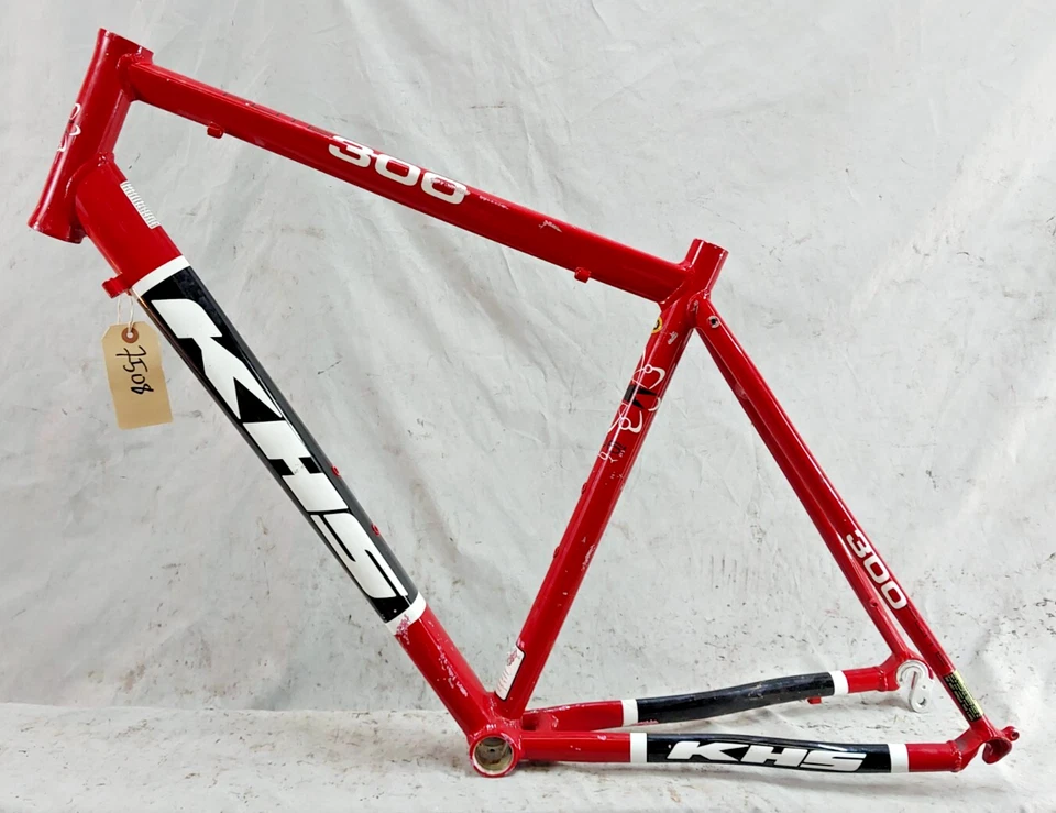 Cuadro de bicicleta de carreras de carretera KHS 300 2012 21" aleación de grava media Neo vintage  Foto 2 de 4