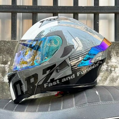 DOT Full Face Motorradhelm Visier Jahreszeiten Motorradhelme
