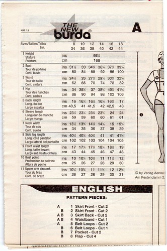 CHOICE: UNCUT BURDA Multisized Sewing Patterns for Misses' Sportswear - Picture 10 of 41