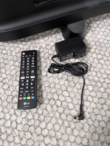 LG 24LM530S 24" IPS LED Smart TV Monitor - Black, Includes Remote And Power - Picture 4 of 4