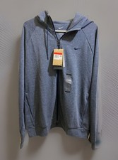 Nike Primary Fleece Dri-FIT Mens Size L UV Full-Zip Performance Hoodie
