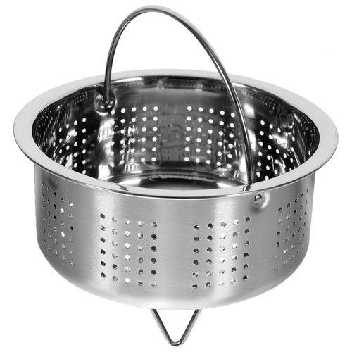 Vaporera de arroz de acero inoxidable cesta de metal cocina aromática inserto de viaje para bebé para - Imagen 3 de 12