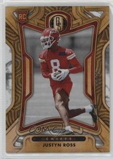 2022 Panini Gold Standard Rookies White Gold 44/49 Justyn Ross #131 1z6