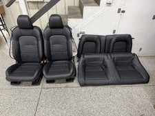 2024-2026 Ford Mustang Gt Leather Front Rear Seats Black Heatedcooled - Oem