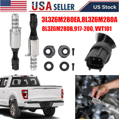 2X VCT VVT Variable Timing Solenoid Valve for Ford F-150 4.6L 5.4L 2004-2010 New