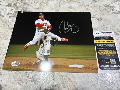 Carlos baerga Signed Original Baseball Photo 8x10  JSA Authenticated