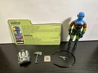 1989 G.I. Joe Marauders BARBECUE V2 ARAH Series 8 HASBRO 100% Complete
