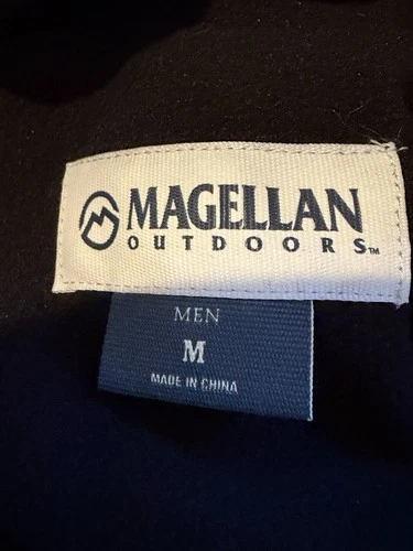 Magellan Outdoors Men’s Jacket, Size Medium, Black/Gray image 3