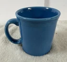 RETIRED Fiesta Peacock Blue Java Handle Coffee/Tea Fiestaware Mug