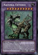 Naturia Exterio Unl Ed Secret Rare HA04-EN055  Yu-Gi-Oh!