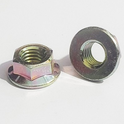 M8 J.I.S gelb passiv 12A/F Flansch Glattmutter 44007D1002 12 mm Schraubenschlüssel