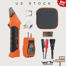 AC Circuit Breaker Finder Kit: Tester, Leads, Adapters, Case